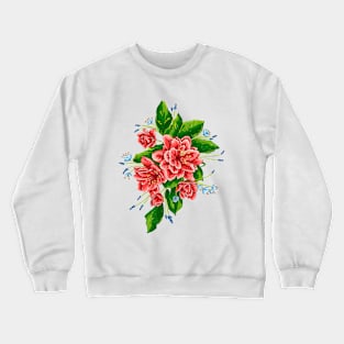 red bunch of flowers Crewneck Sweatshirt